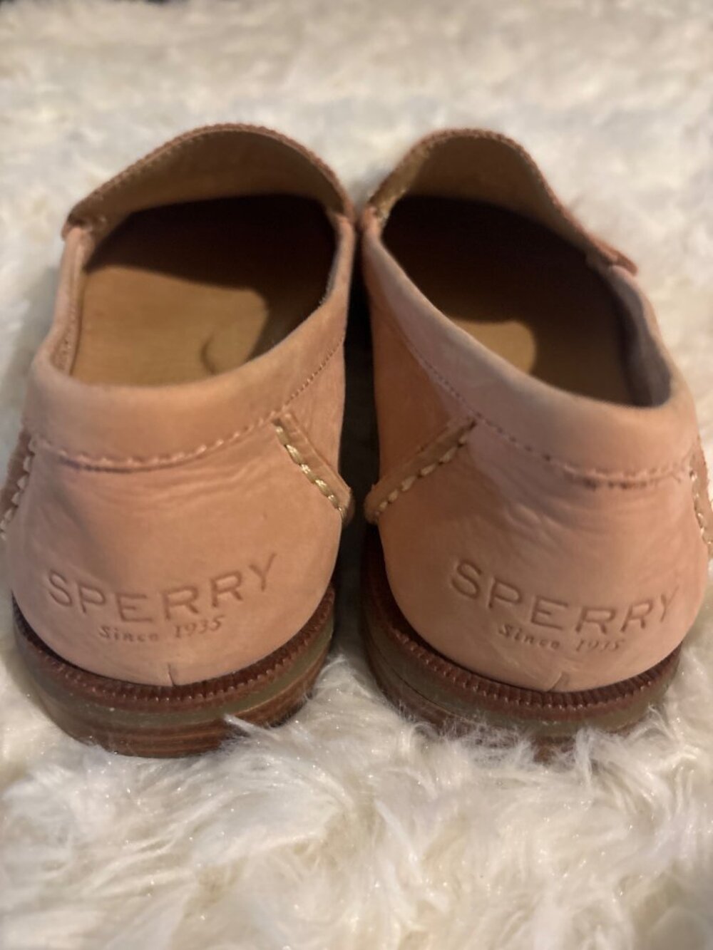 Sperry Top-Sider Women's Size 7M Brown Leather Penny Loafers Slip-On Shoes - Picture 14 of 14